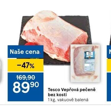 Tesco Vepřová pečeně bez kosti