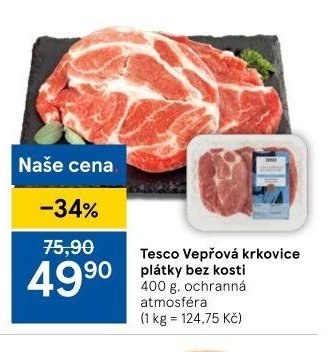 Tesco Vepřová krkovice