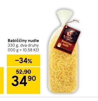 Babiččiny nudle