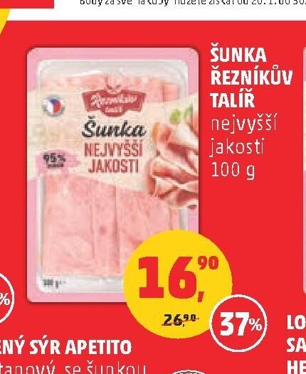 Šunka Řezníkův talíř