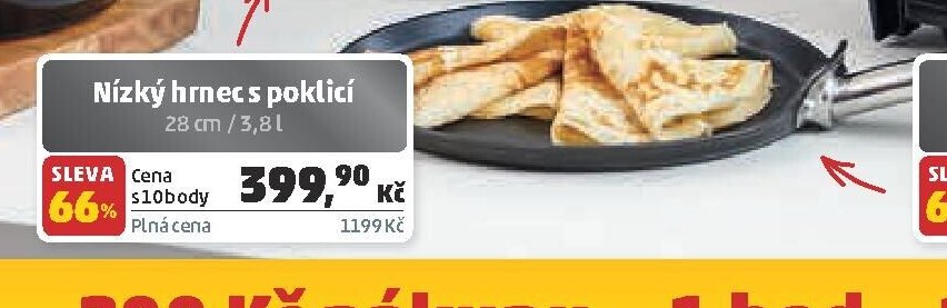 Nízký hrnec s poklicí 28 cm / 3,8 l
