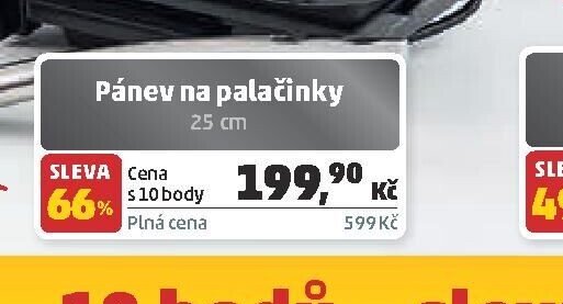 Pánev na palačinky 25 cm