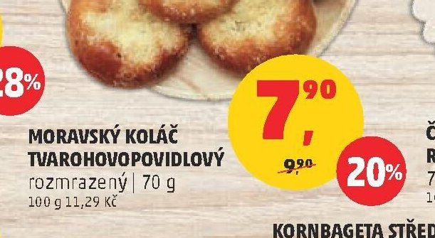 MORAVSKÝ KOLÁČ TVAROHOVOPOVIDLOVÝ