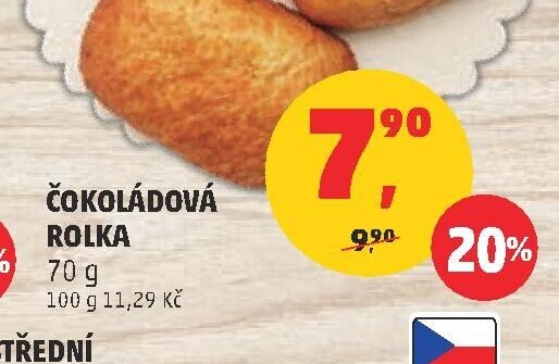 ČOKOLÁDOVÁ ROLKA