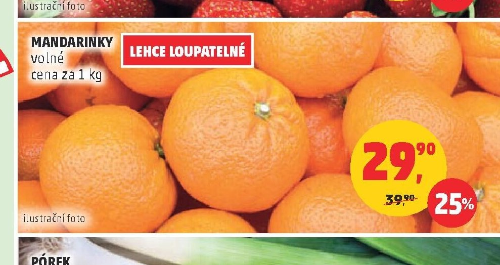 MANDARINKY volné