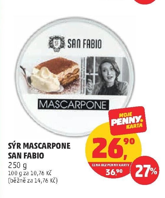 SÝR MASCARPONE SAN FABIO