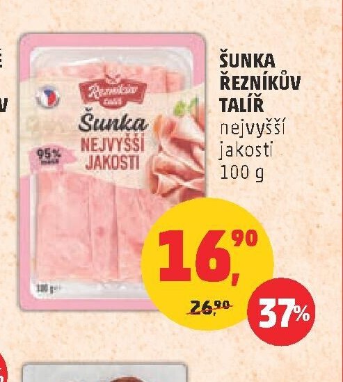 Šunka Řezníkův talíř