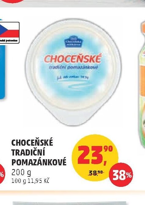 Choceňské tradiční pomazánkové