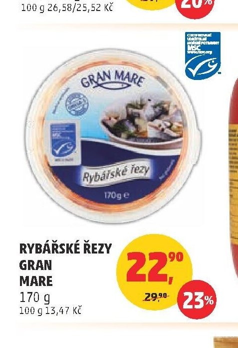 Rybářské řezy Gran Mare