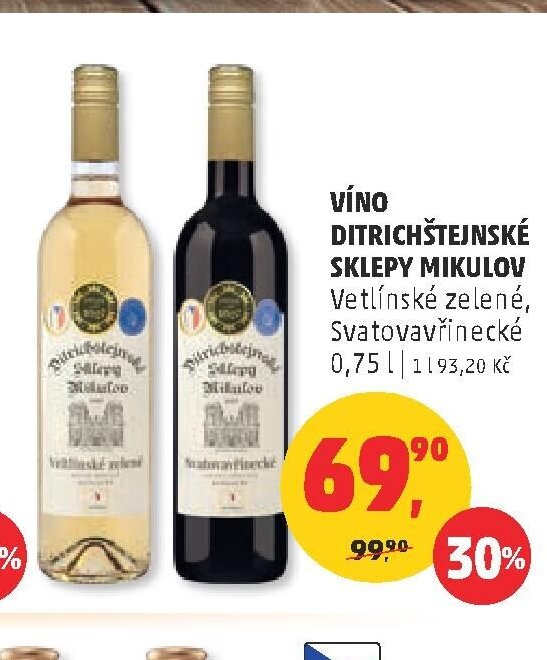 VÍNO DITRICHŠTEJNSKÉ SKLEPY MIKULOV
