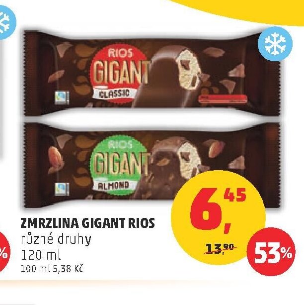 Zmrzlina Gigant Rios
