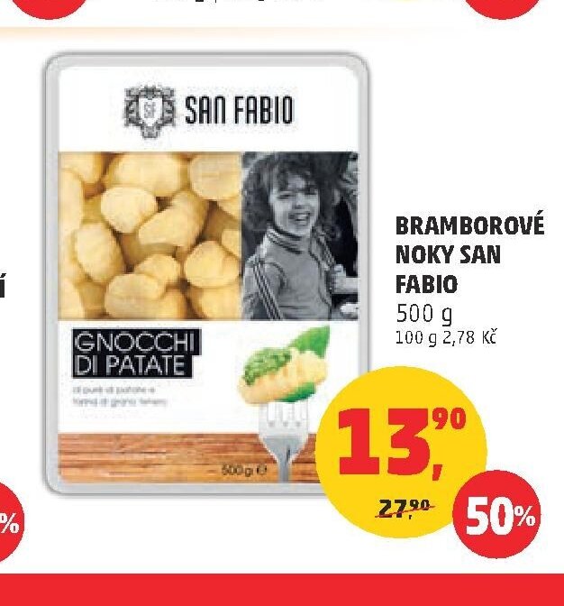 Bramborové noky San Fabio