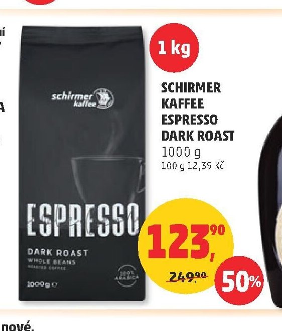 SCHIRMER KAFFEE ESPRESSO DARK ROAST
