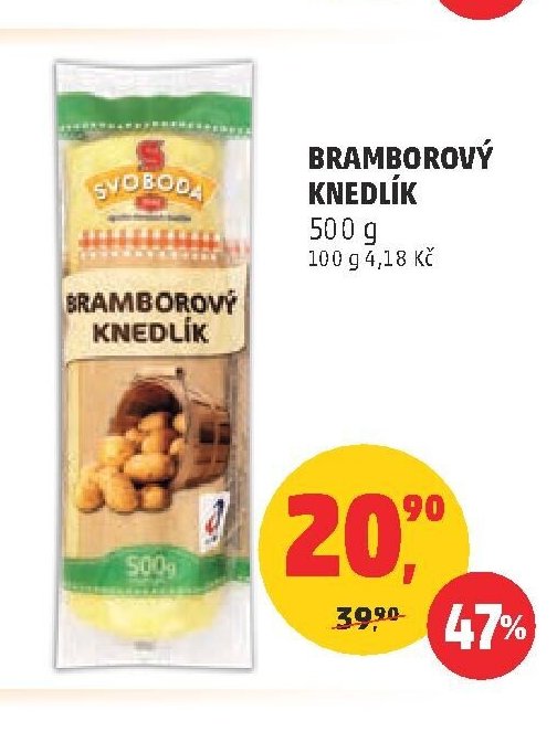 Bramborový knedlík