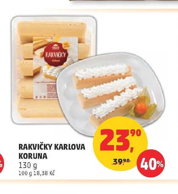Rakvičky Karlova Koruna 130 g