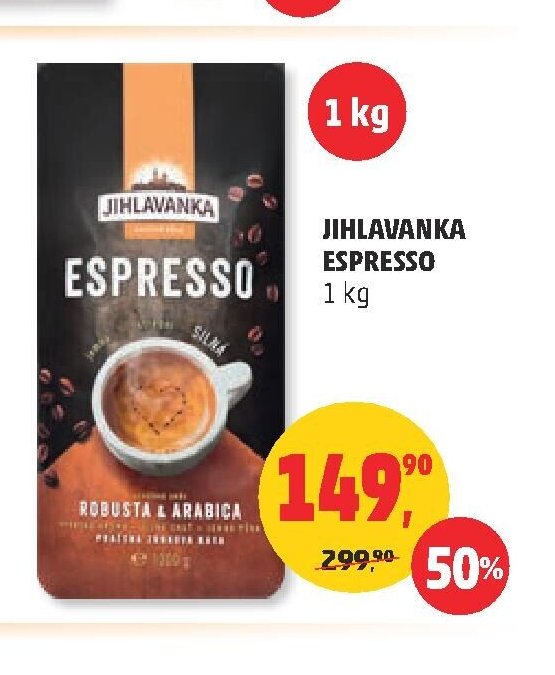 Jihlavanka Espresso 1 kg