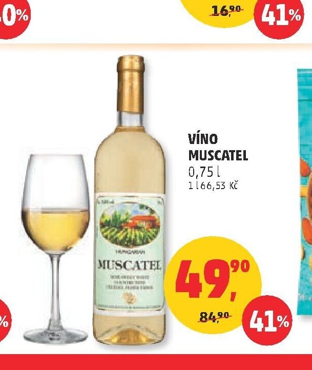 Víno Muscatel 0,75 l