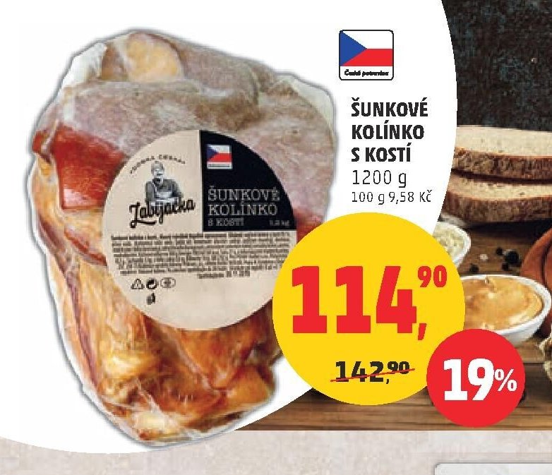 Šunkové kolínko s kostí