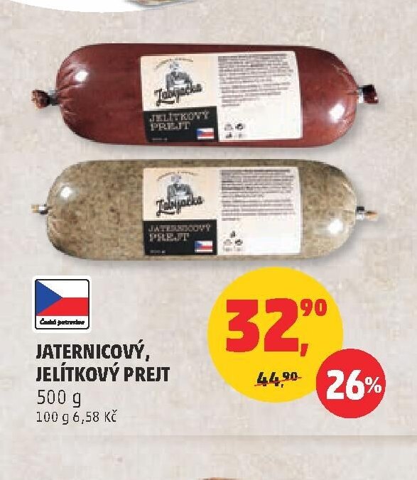 Jaternice, Jelítkový prejt