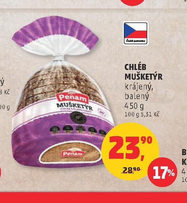 Chléb Mušketýr
