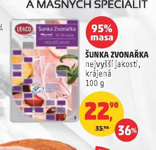 ŠUNKA ZVONAŘKA 100 g