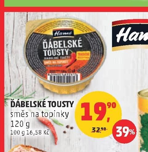 ĎÁBELSKÉ TOUSTY 120 g