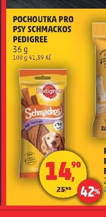 POCHOUTKA PRO PSY SCHMACKOS PEDIGREE