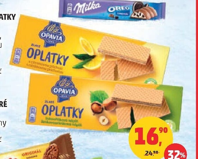 Oplátky Opavia