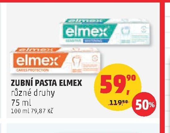 Zubní pasta Elmex