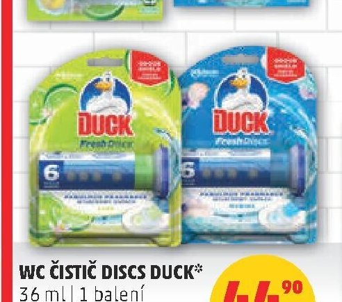 WC čistič Discs Duck