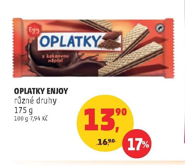 Oplatky Enjoy