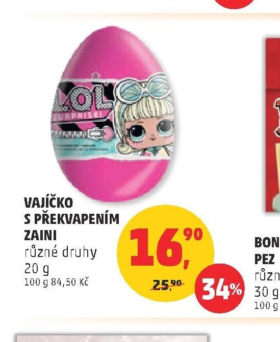 Vajíčko s překvapením Zaini