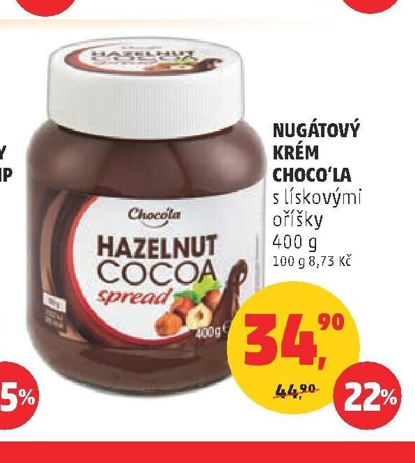 Nugátový krém Choco'la
