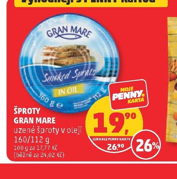 Šproty Gran Mare