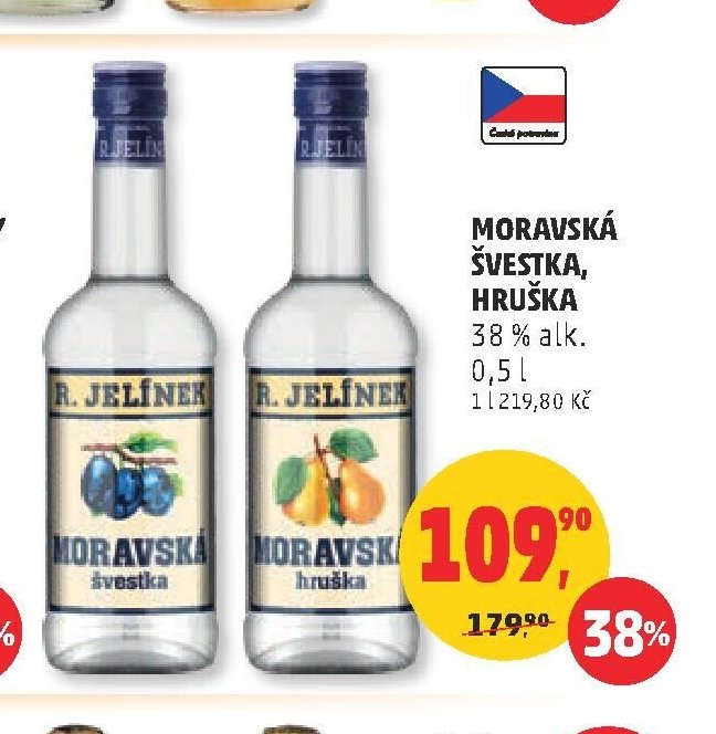 Moravská švestka, hruška
