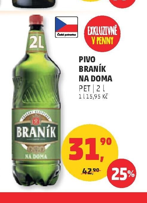 Pivo Braník na doma