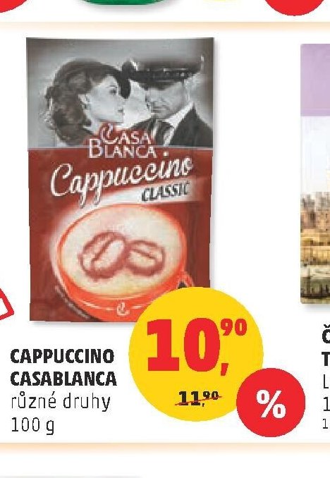 CAPPUCCINO CASABLANCA různé druhy