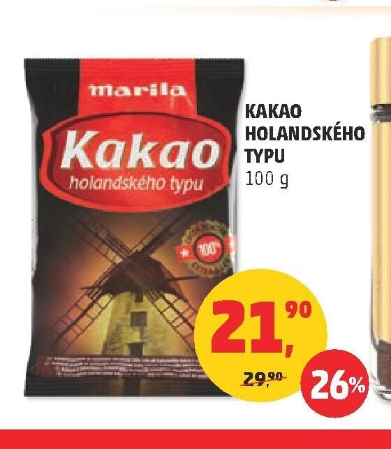 KAKAO HOLANDSKÉHO TYPU