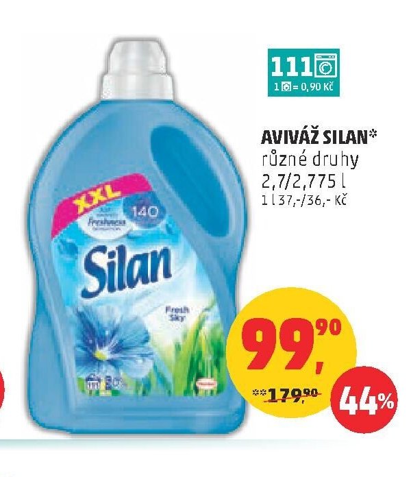 Aviváž Silan různé druhy