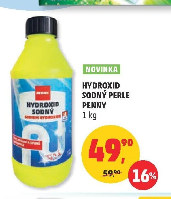 Hydroxid sodný perle Penny