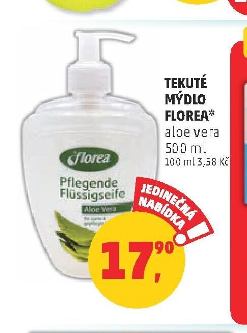Tekuté mýdlo Florea