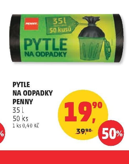 Pytle na odpadky Penny