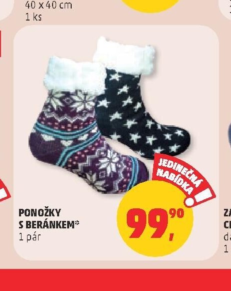 PONOŽKY S BERÁNKEM