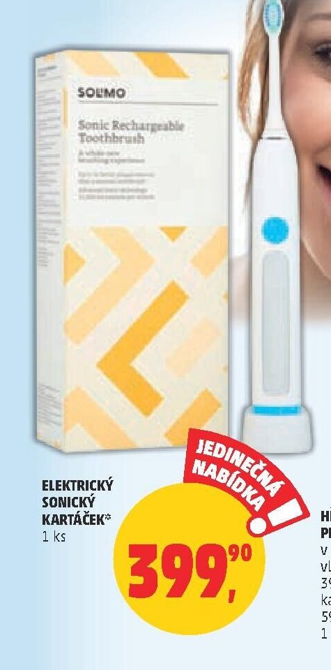 Elektrický sonický kartáček