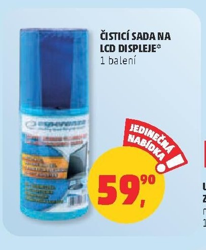 Čisticí sada na LCD displeje