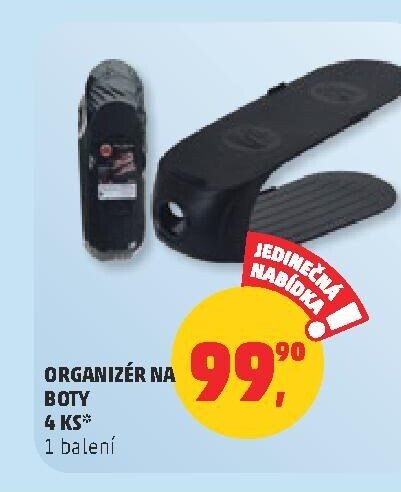 Organizér na boty 4 ks