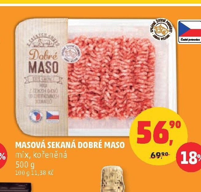 MASOVÁ SEKANÁ DOBRÉ MASO