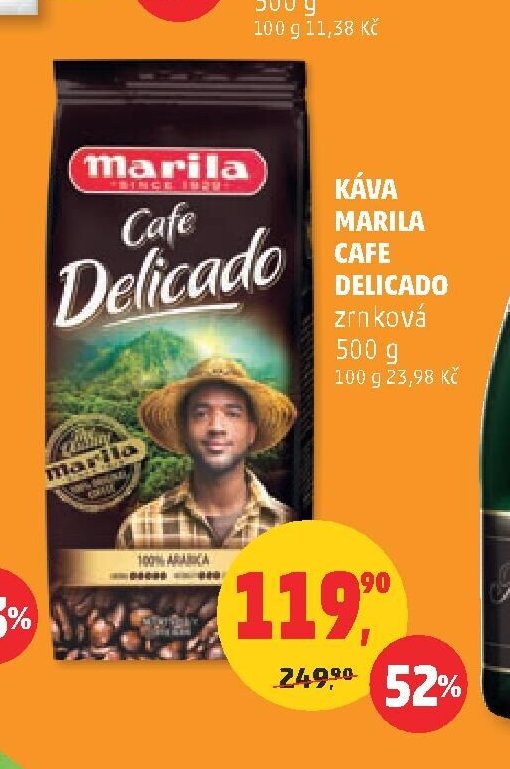 KÁVA MARILA CAFE DELICADO