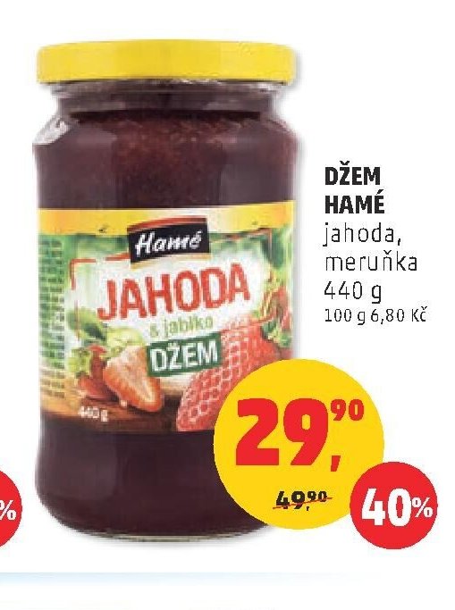 Džem Hamé jahoda, meruňka