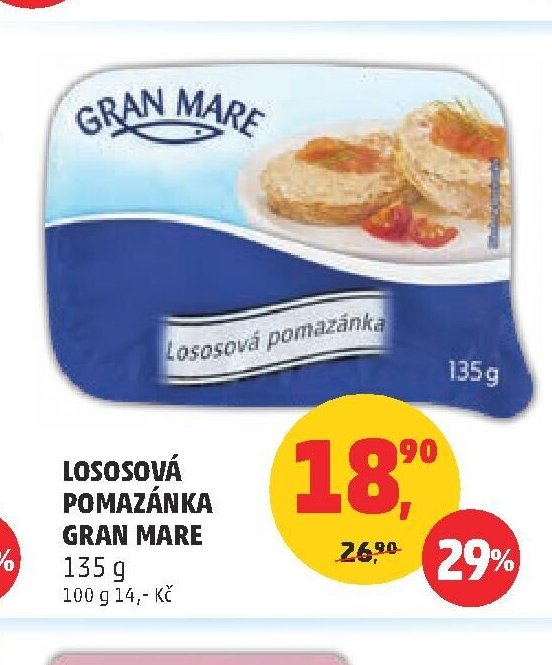 Lososová pomazánka Gran Mare